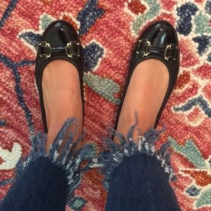 Black Tahari Flats